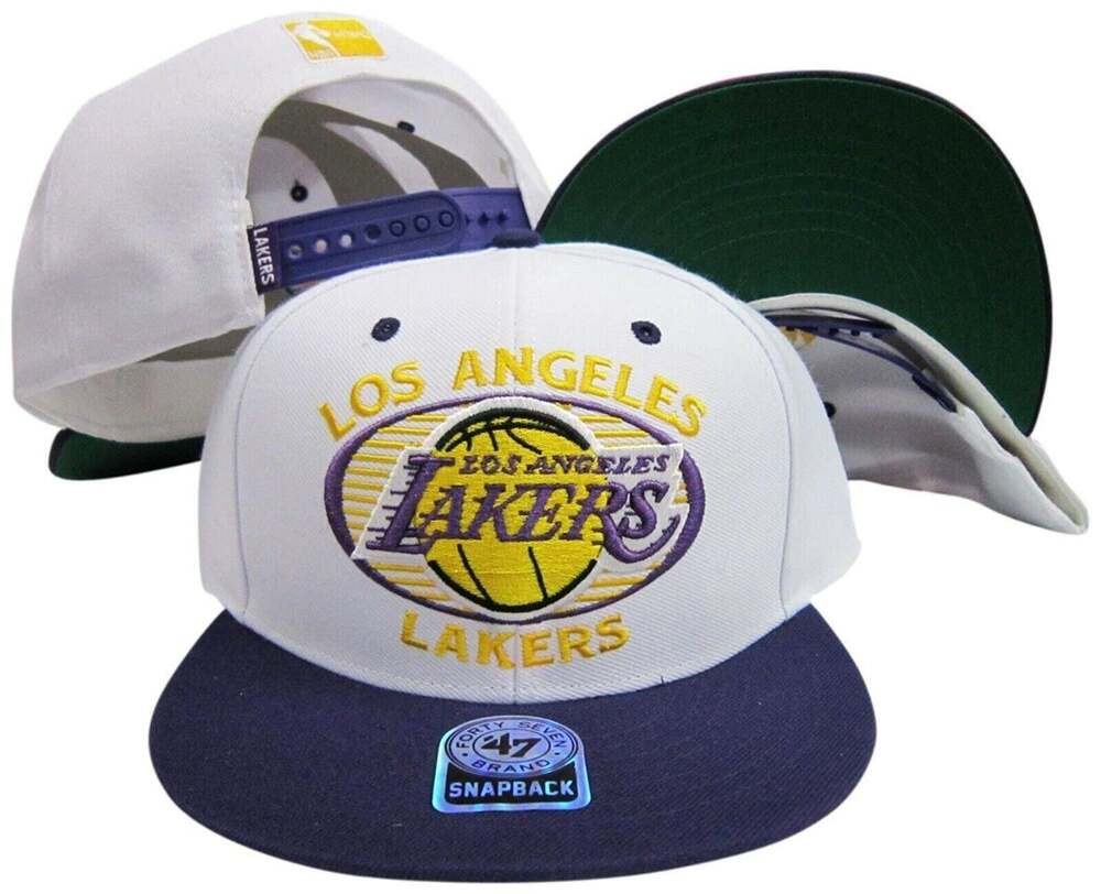 47' Brand Vintage NBA WSTF Los Angeles Lakers Adjustable Snapback Hat